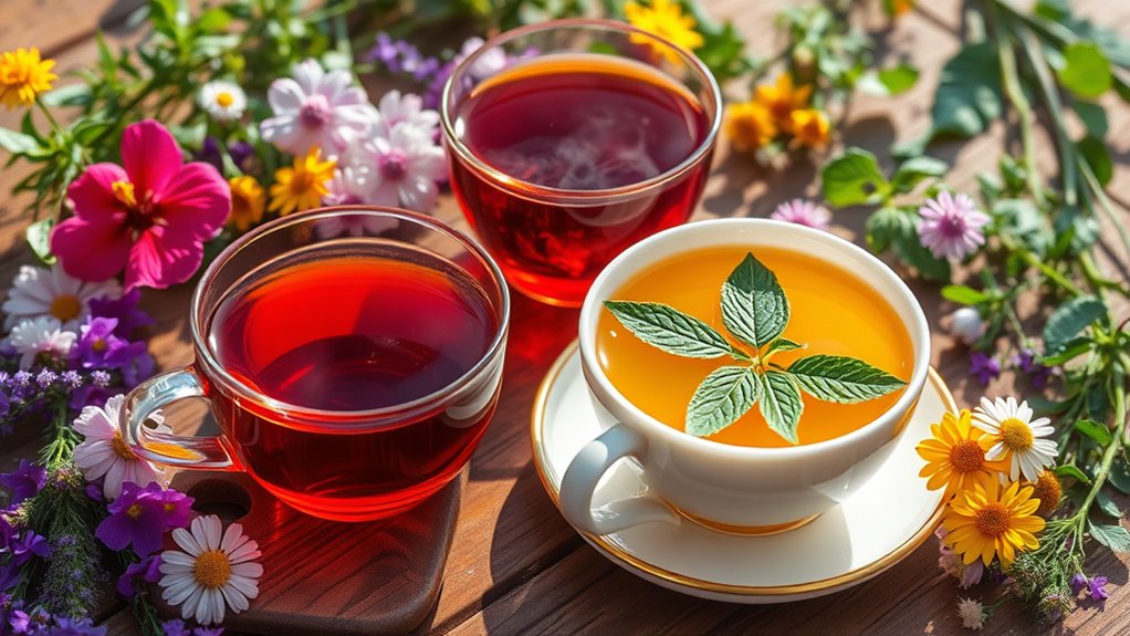 Herbal Teas That Improve Mood and Energy