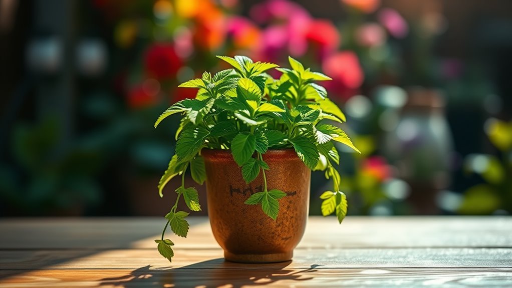 How I Grew Endless Mint With Just One Cup and Water