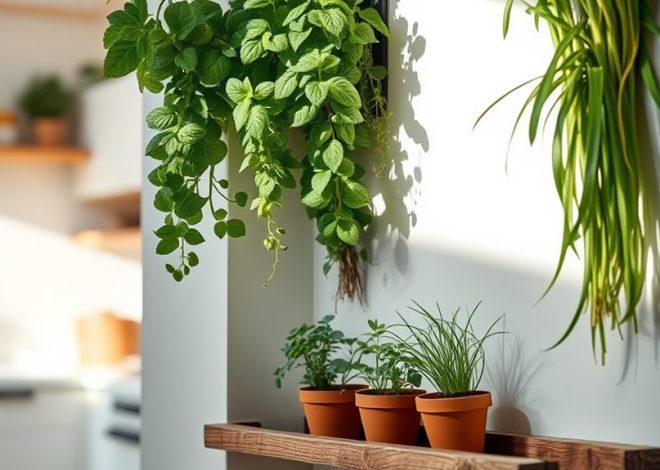 How I Grow Herbs Vertically In My Tiny Apartment