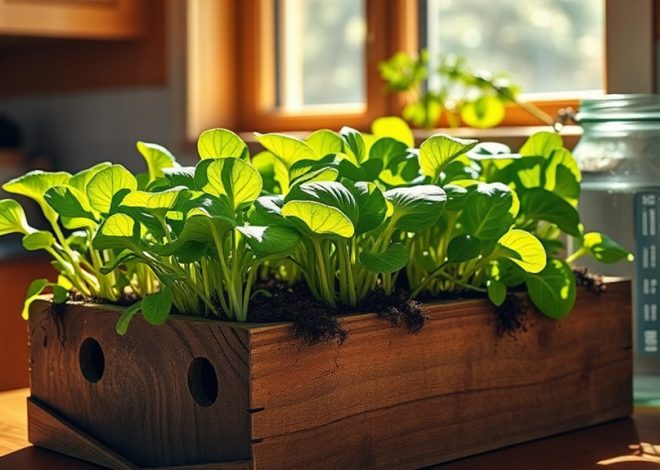 How I Grow Salad Greens on My Kitchen Counter