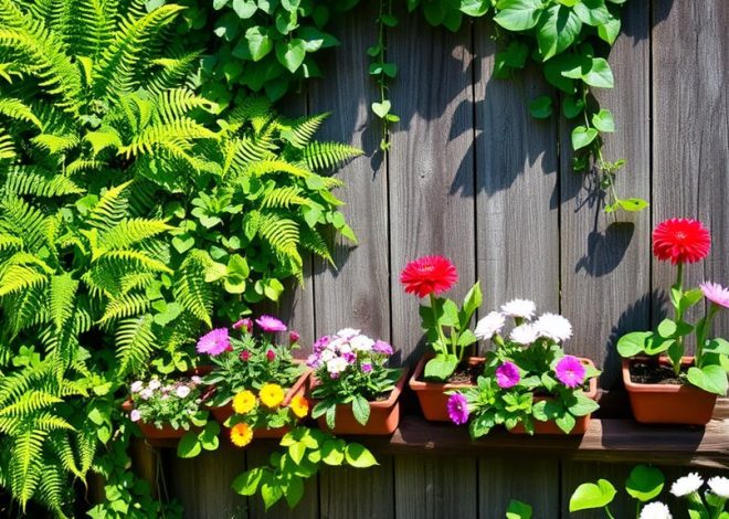 How I Turned My Fence Into a Vertical Garden