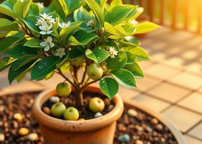 How to Grow a Mini Apple Tree in a Pot