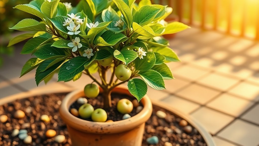 How to Grow a Mini Apple Tree in a Pot
