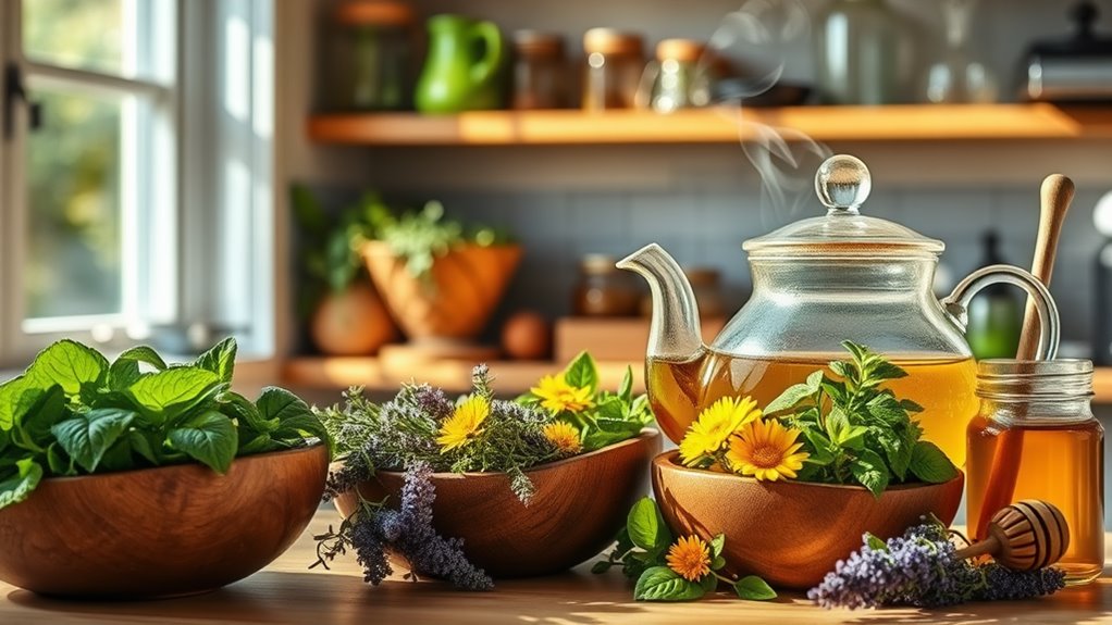 How to Make Healing Herbal Teas From Scratch