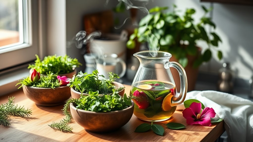 How to Stop Hair Fall With These Herbal Rinses