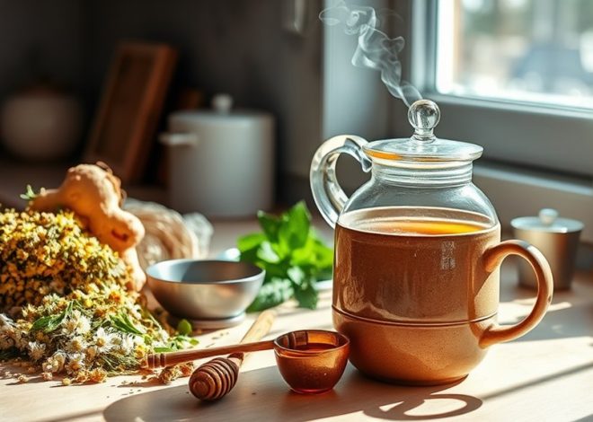 Make Your Own Herbal Tea Blend for Cramps and Bloating