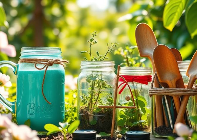 My Favorite Way to Upcycle Old Jars Into Garden Tools