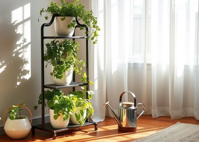 My No-Mess Indoor Garden Setup You Can Copy Today