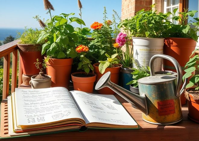 My Step-by-Step for Creating a Low-Waste Balcony Garden
