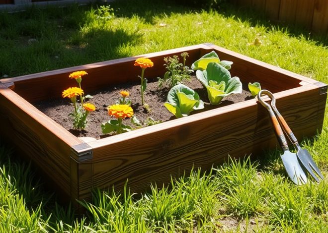 This DIY Garden Bed Took Me One Afternoon to Build