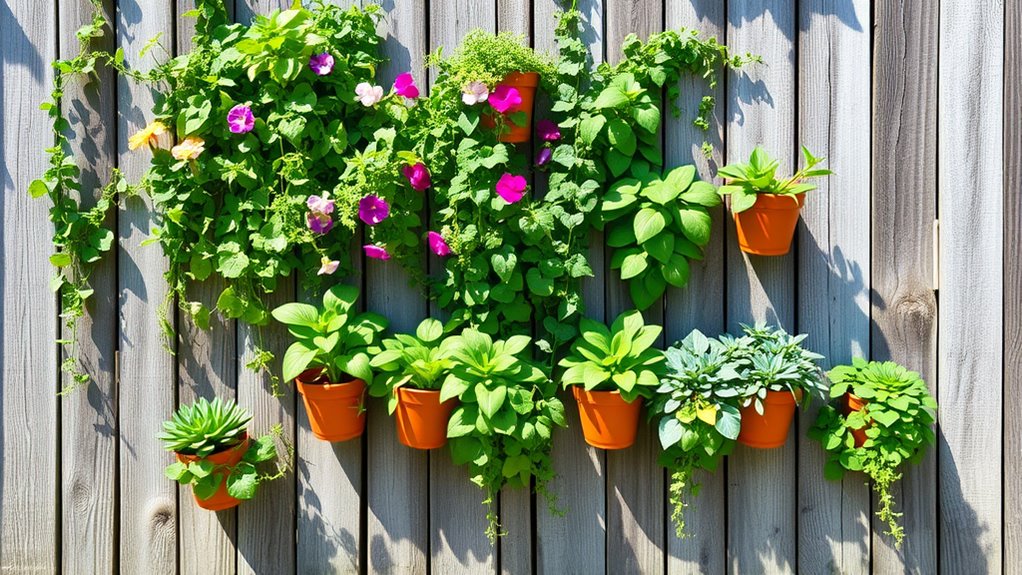 This DIY Project Turned My Fence Into a Vertical Garden