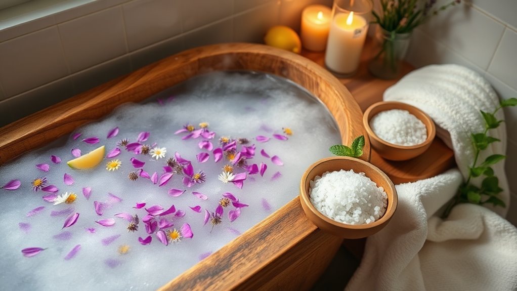 This Simple Detox Bath Recipe Clears Skin Naturally