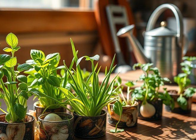 Turn Kitchen Scraps Into a Mini Herb Garden-Here’s How