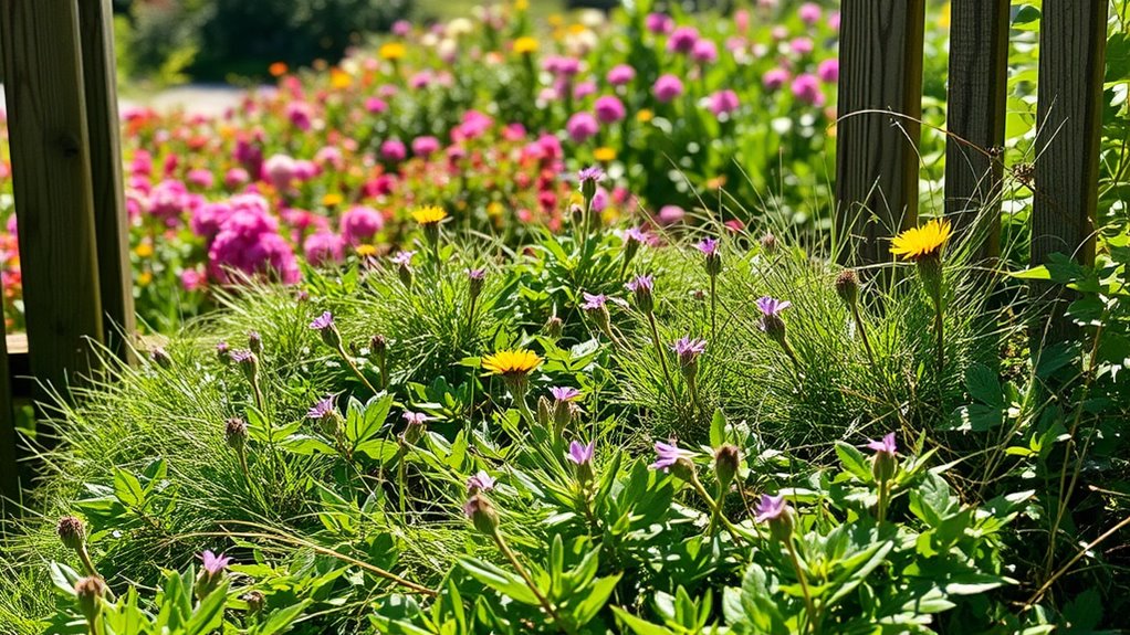Why I Let Weeds Grow in One Part of My Garden
